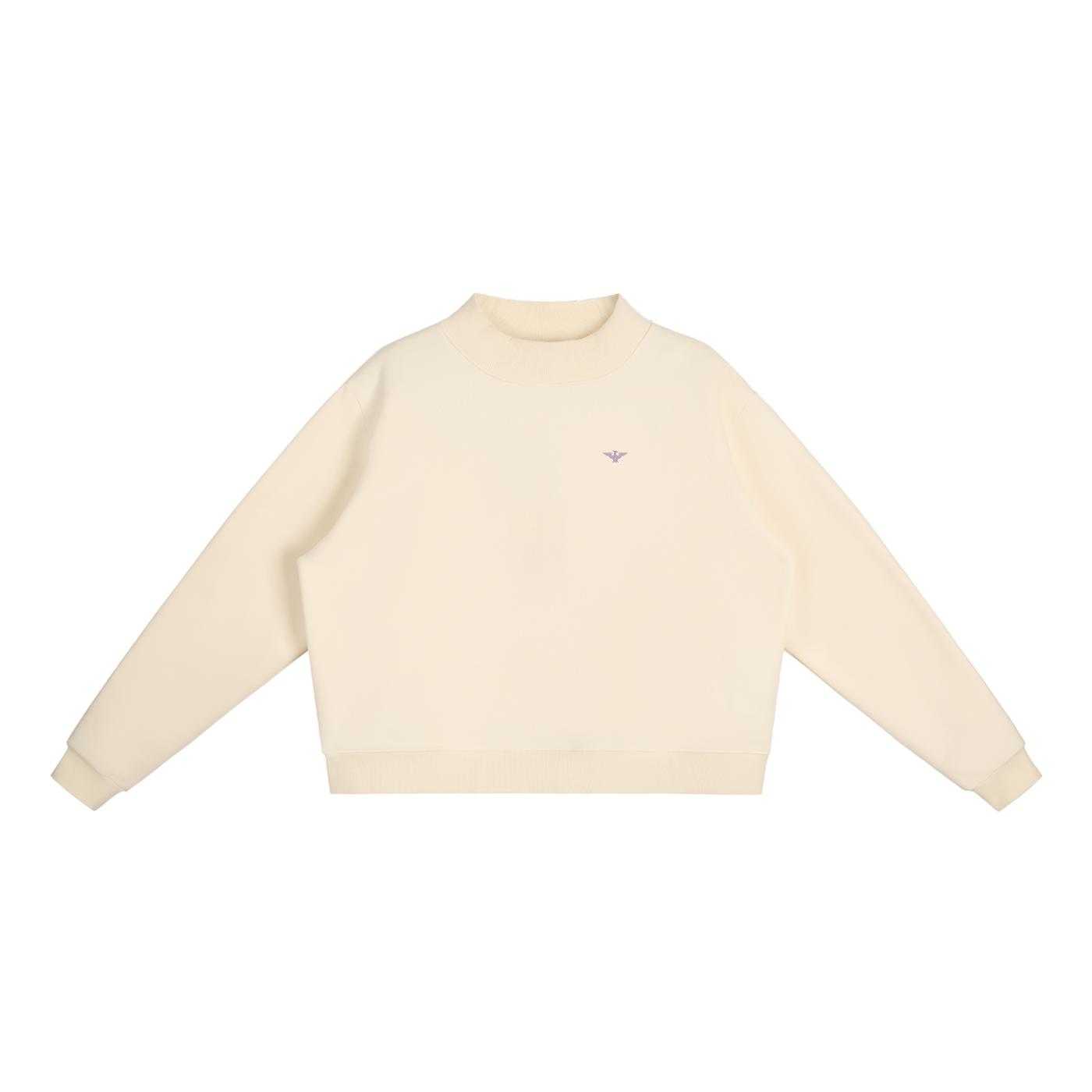 Mid-Neck Crew Sweatshirt