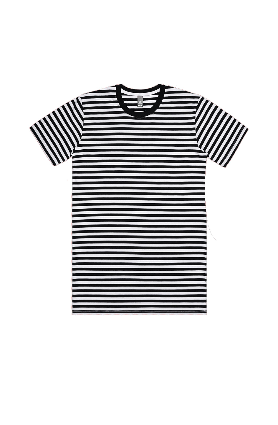 Black White Stripe Tee