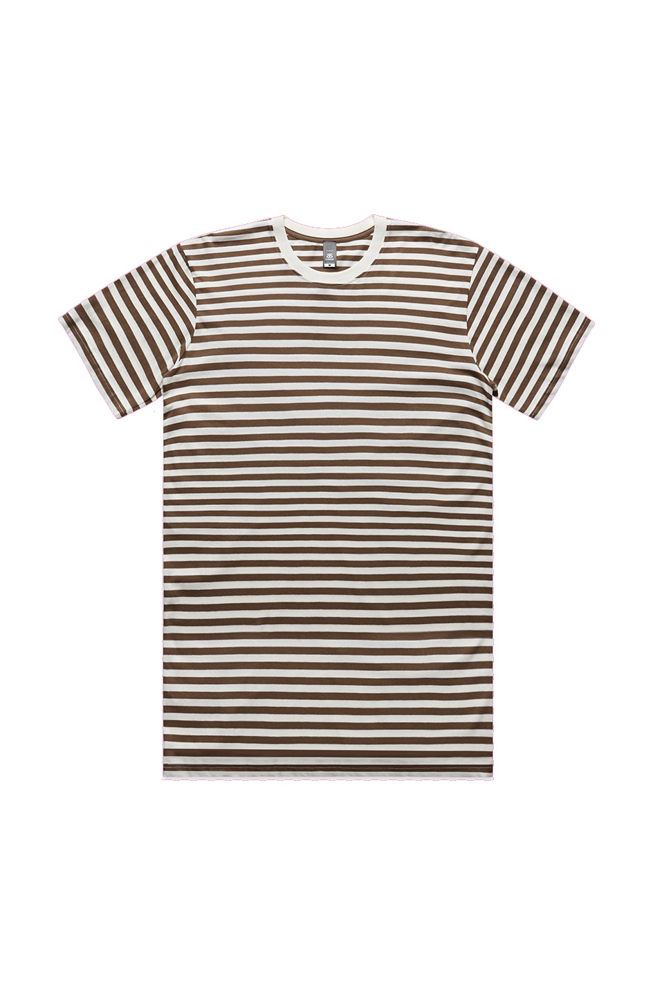 Natural Walnut Stripe Tee