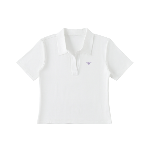 Cropped Bodycon Polo