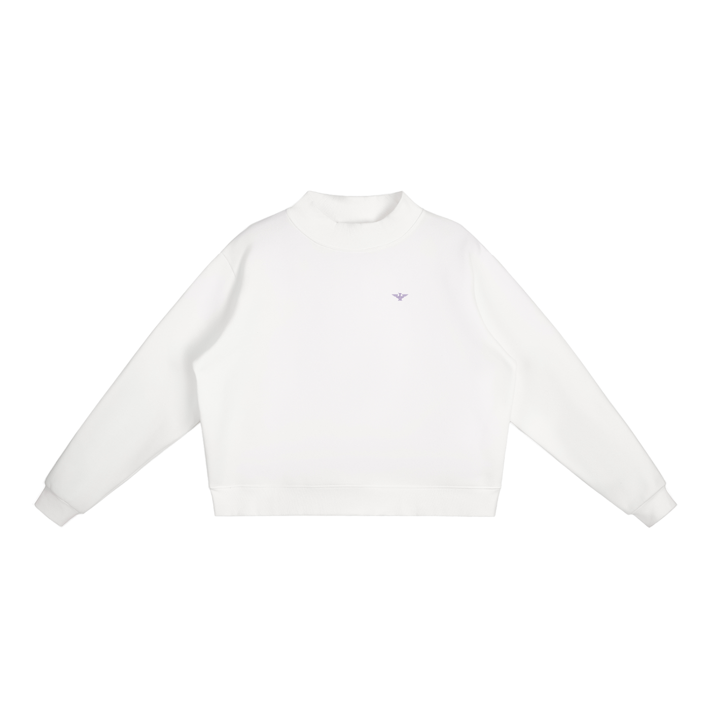 Mid-Neck Crew Sweatshirt