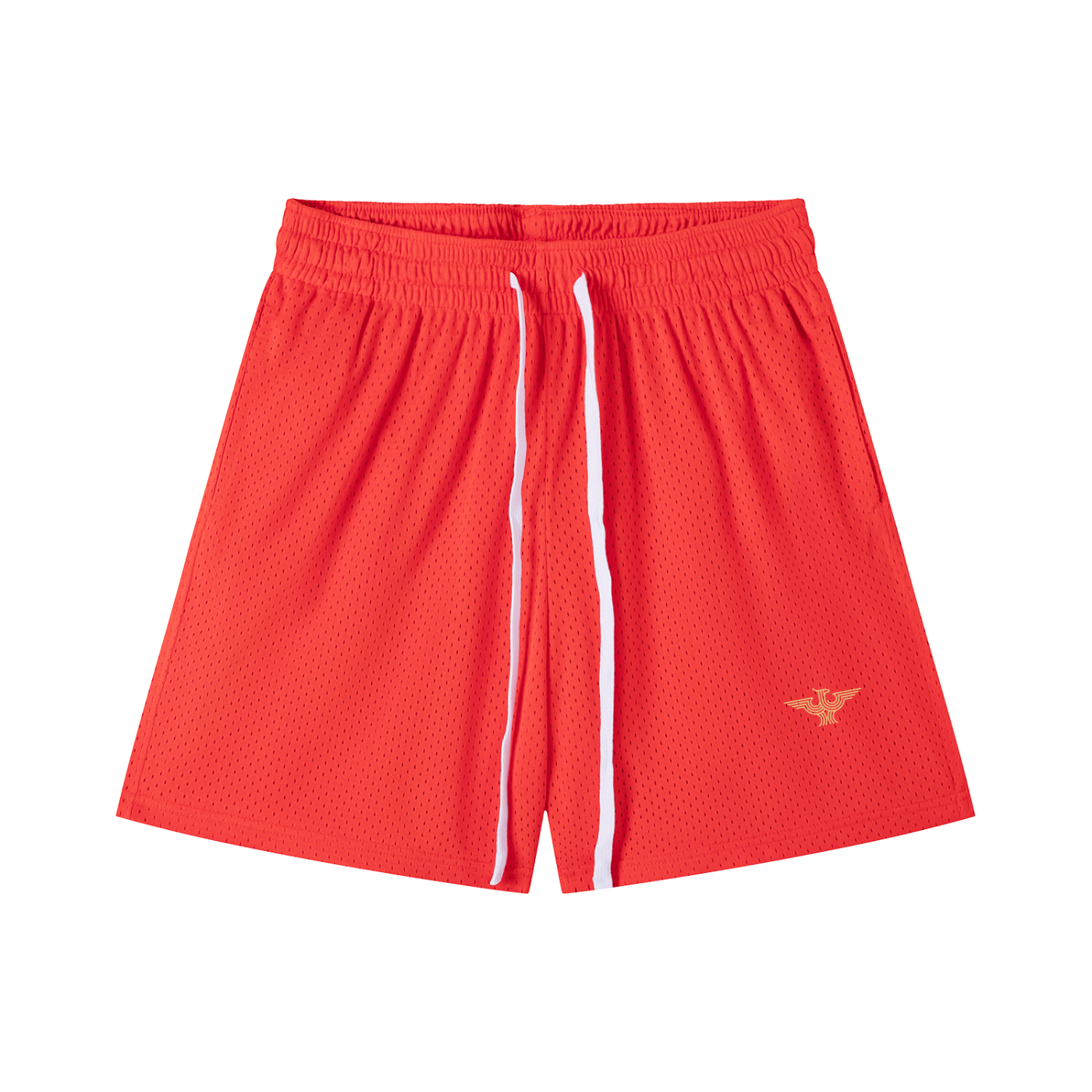 Mesh Drawstring Shorts