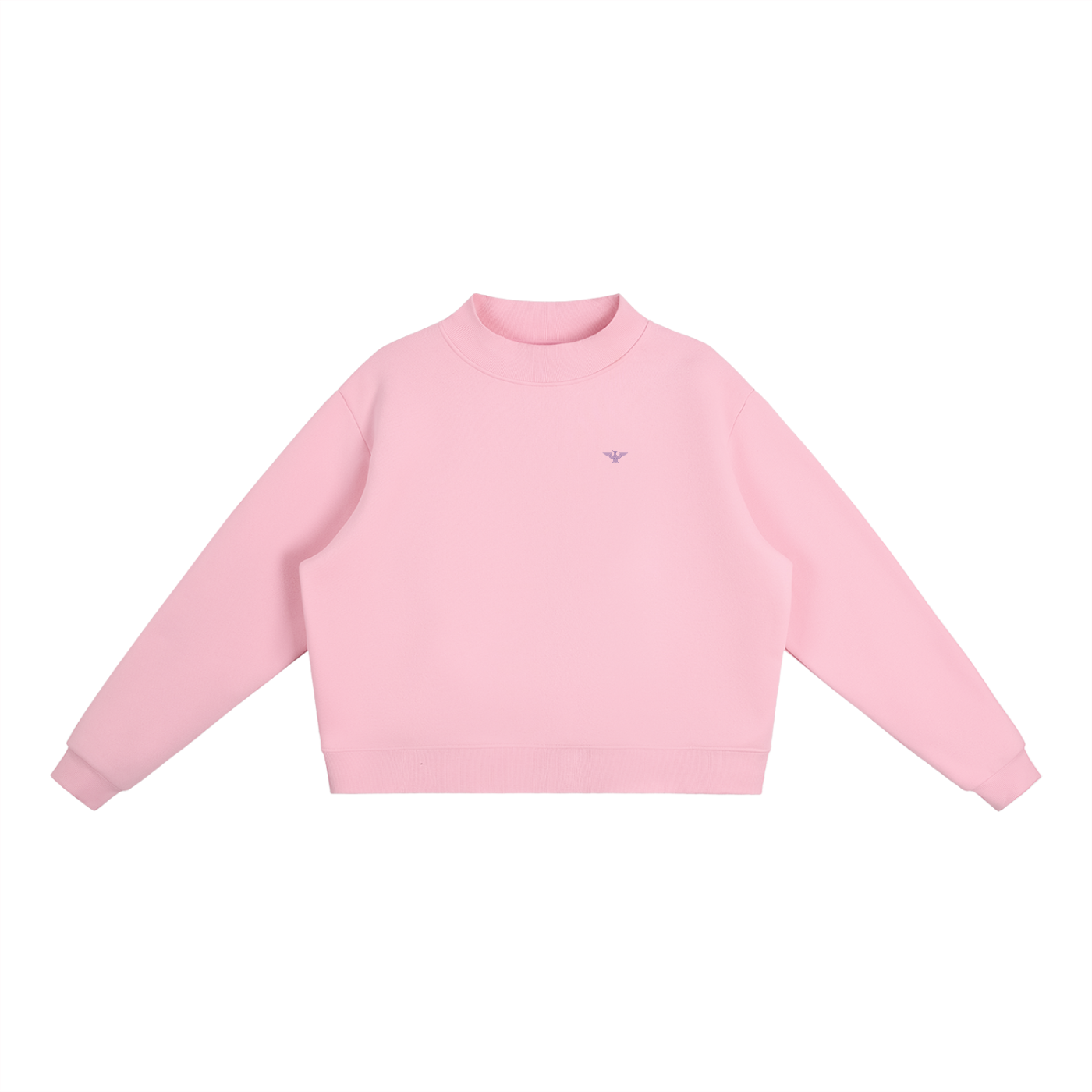 Mid-Neck Crew Sweatshirt