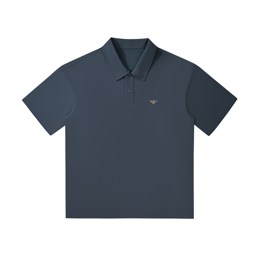 Loose-Fit Cotton Polo