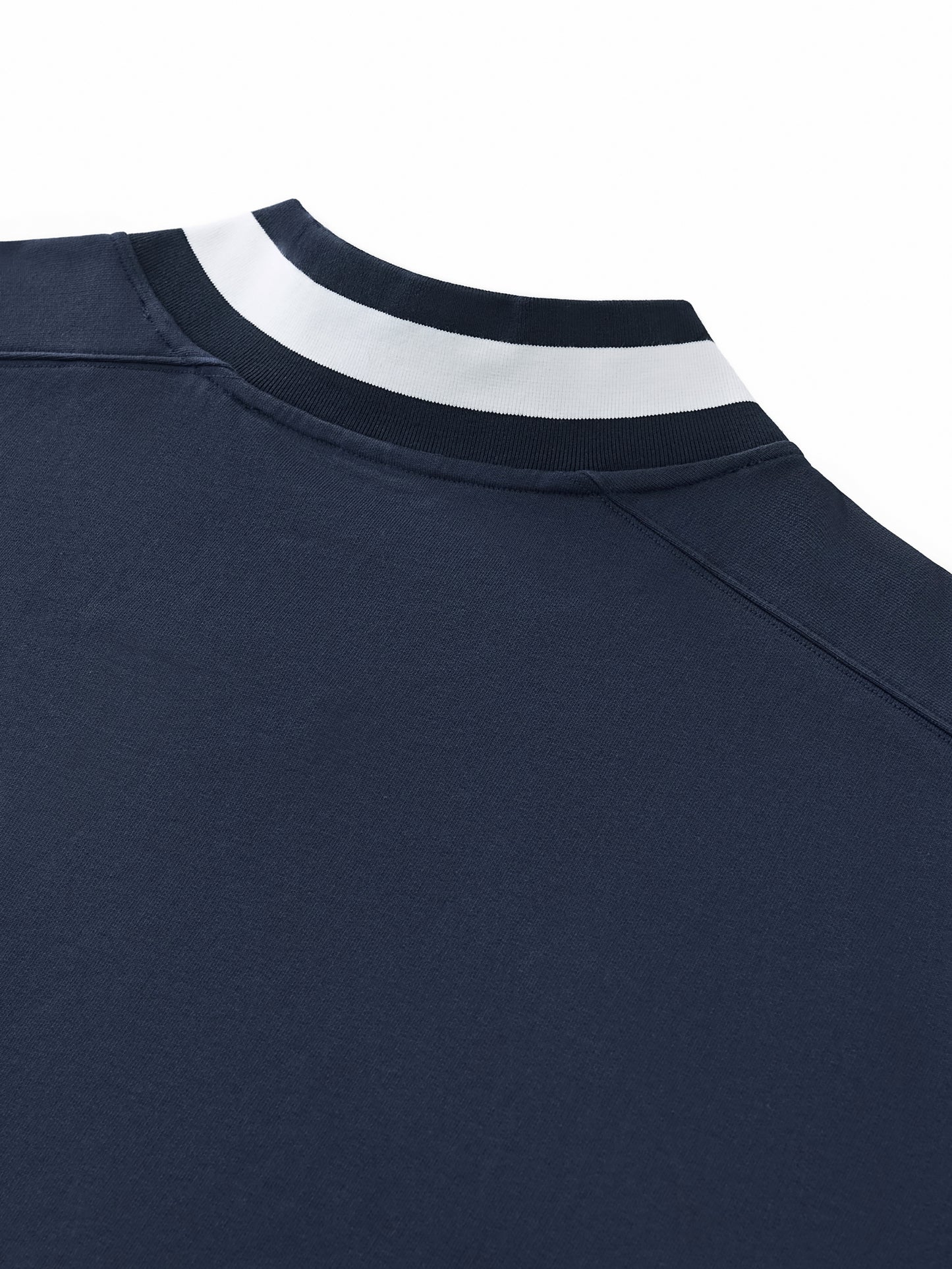 Oversized Cotton V-Neck Top